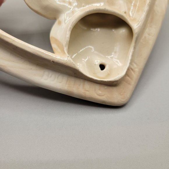 Mt Saint Helens Ashware Potpourri Heart Shaped Dish Volcanic Ash Ceramic - Picture 8 of 10